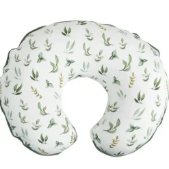 Boppy - Capa de Almofada Algodão Orgânico, Folhas Verdes