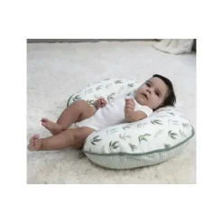 Boppy - Capa de Almofada Algodão Orgânico, Folhas Verdes