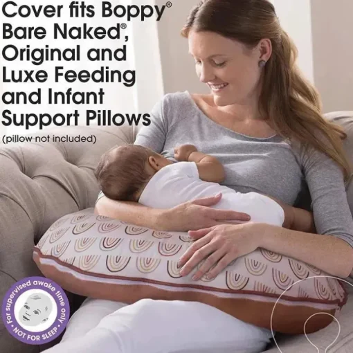 Boppy - Capa de almofada de enfermagem, arco-íris de especiarias