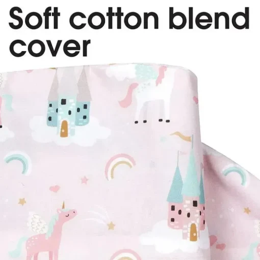 Boppy - Capa de Almofada de Enfermagem, Unicórnios Rosa