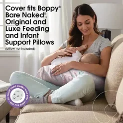 Boppy - Capa de Almofada de Enfermagem, Unicórnios Rosa