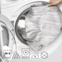 Boppy - Capa de amamentação para amamentação, listras aquarela cinza