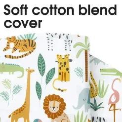 Boppy - capas de algodão originais coloridas para animais selvagens