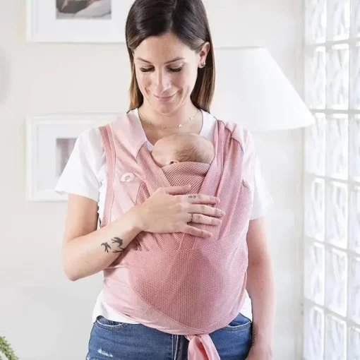 Boppy - Carrinho de Bebê Comfyhug, Rosa Bailarina
