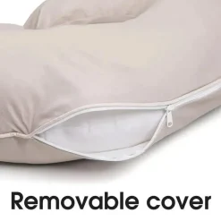 Boppy - Travesseiros com capa orgânica, areia orgânica