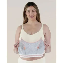 Bravado - Acessório de enfermagem mãos-livres com clipe e bomba 17D ​​Xl Dove Heather