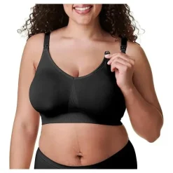 Bravado - Seda Corporal Enfermagem Sem Costura, Preto, Médio
