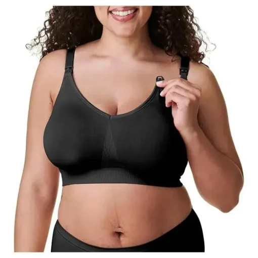 Bravado - Seda Corporal Enfermagem Sem Costura, Preto, Médio