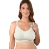 Bravado - Sutiã de amamentação sem costura The Body Silk Branco Antigo