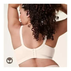 Bravado - Sutiã de amamentação sem costura de seda corporal, pérola (17D Xxl)