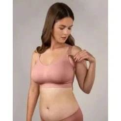 Bravado - Sutiã de amamentação sem costura The Body Silk, Roseclay