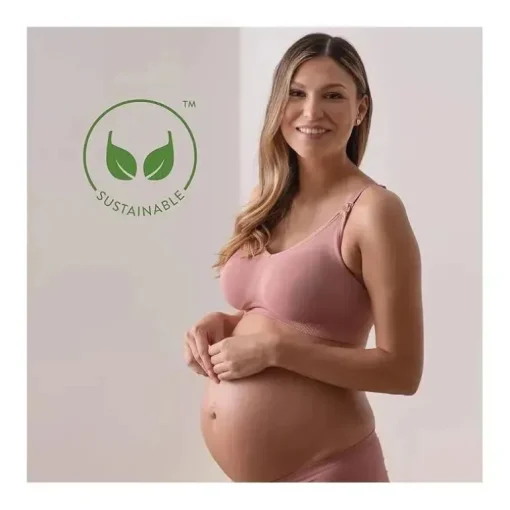 Bravado - Sutiã de amamentação sem costura The Body Silk Branco Antigo