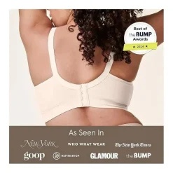 Bravado - Sutiã de Amamentação Body Silk Seamless 17D M, Pérola