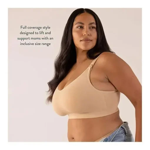 Bravado Body Silk Sem Costura Sutiã de Enfermagem - Branco Antigo