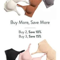 Bravado Body Silk Sem Costura Sutiã de Enfermagem - Branco Antigo