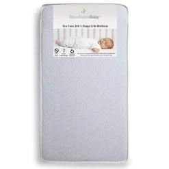 BreathableBaby - Colchão Eco Core 200 de 1 estágio, branco
