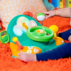 Bright inicia luzes e cores volante de brinquedo para motorista