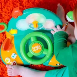 Bright inicia luzes e cores volante de brinquedo para motorista
