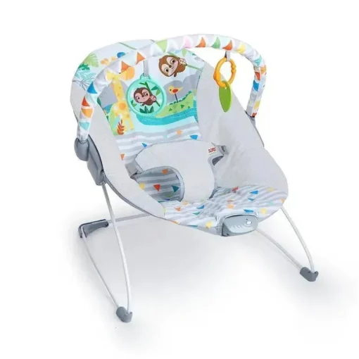 Bright Starts - Assento infantil com vibrações calmantes para bebê Bouncer
