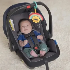 Bright Starts - Brinquedo de atividade para bebês Sun Shaker Shake &amp; Glow