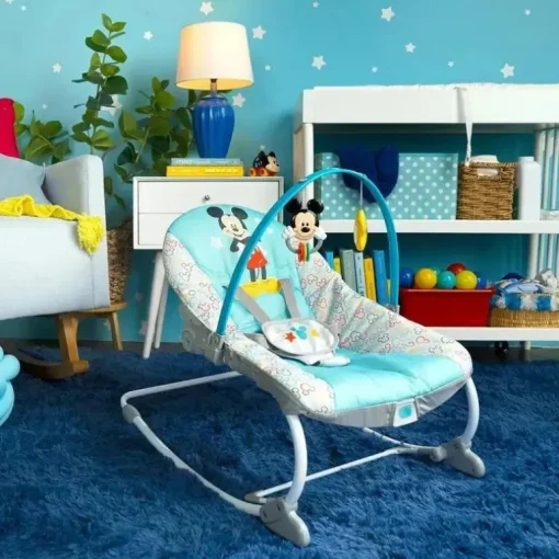 Bright Starts - Disney Baby Mickey Mouse Baby To Toddler Rocker