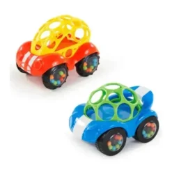 Bright Starts - Rattle &amp; Roll Buggie Easy Grasp Push Vehicle