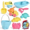 Brinquedinhos divertidos - conjunto de 9 peças de brinquedos de areia e animais