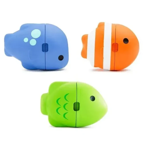 Brinquedo de banho de peixe Munchkin Colormix mudança de cor de peixe