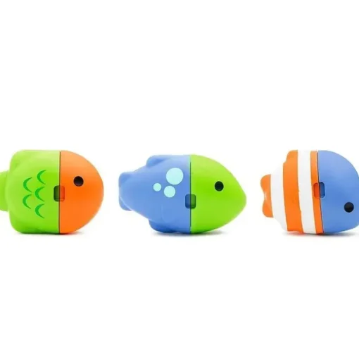 Brinquedo de banho de peixe Munchkin Colormix mudança de cor de peixe