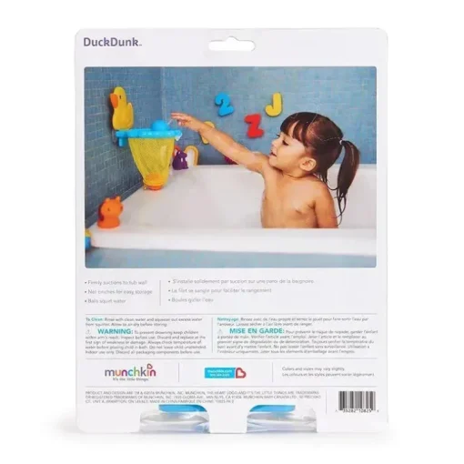 Brinquedo de banho Munchkin Duck Dunk, amarelo