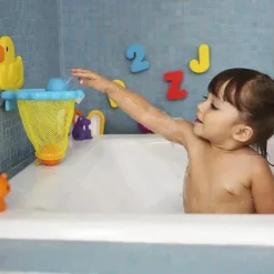 Brinquedo de banho Munchkin Duck Dunk, amarelo