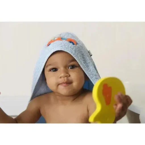 Brinquedos de banho e bolsa para bebês Clevamama