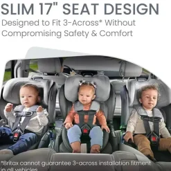 Britax - Assento de carro conversível em choupo, grafite glaciar