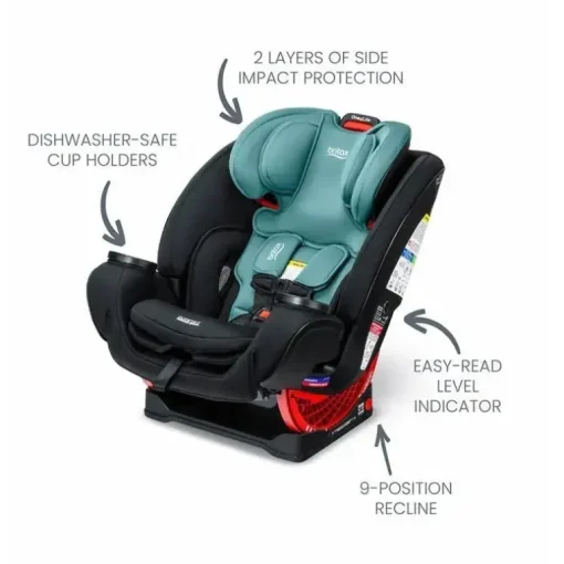 Britax - Assento de carro All-in-One One4Life ClickTight, Jade Onyx