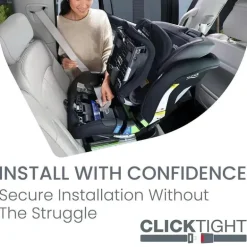 Britax - Assento de carro conversível estreito em álamo, Stone Onyx
