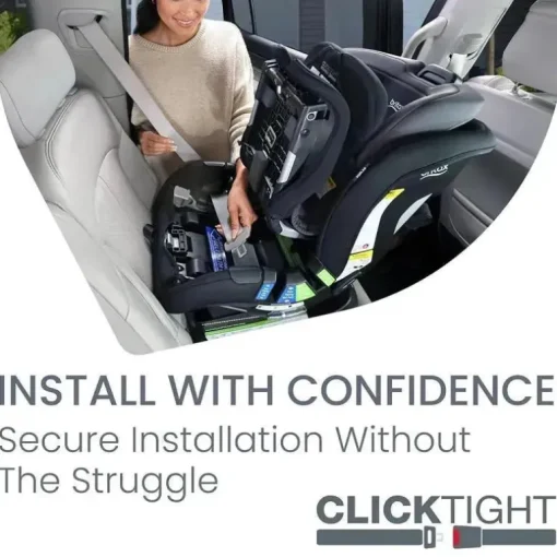 Britax - Assento de carro conversível estreito em álamo, Stone Onyx