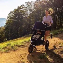 Britax - BOB Gear Alterrain Pro Carrinho de corrida para todos os climas, Lunar