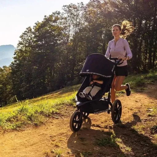 Britax - BOB Gear Alterrain Pro Carrinho de corrida para todos os climas, Lunar