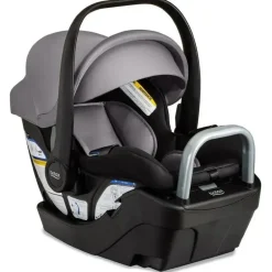 Britax - Cadeira Auto Infantil Willow S com Base Alpina Anti-Rebote, Grafite Onyx