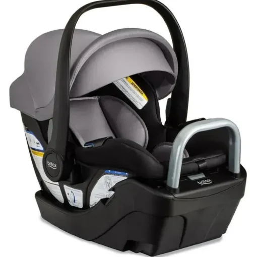 Britax - Cadeira Auto Infantil Willow S com Base Alpina Anti-Rebote, Grafite Onyx
