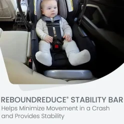 Britax - Cadeira Auto Infantil Willow S com Base Alpina Anti-Rebote, Grafite Onyx