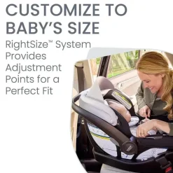 Britax - Cadeira de carro infantil Willow S com base anti-rebote alpina, Glacier Onyx