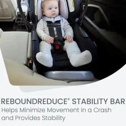 Britax - Cadeira de carro infantil Willow S com base anti-rebote alpina, Glacier Onyx