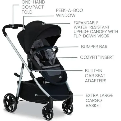 Britax - Carrinho Modular Grove, Carrinho Leve