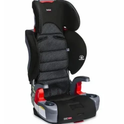 Britax - Cresça com você Assento de carro Clicktight Harness Booster, Cool Flow cinza