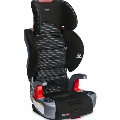 Britax - Cresça com você Assento de carro Clicktight Harness Booster, Cool Flow cinza