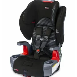 Britax - Cresça com você Assento de carro Clicktight Harness Booster, Cool Flow cinza