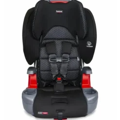 Britax - Cresça com você Assento de carro Clicktight Harness Booster, Cool Flow cinza