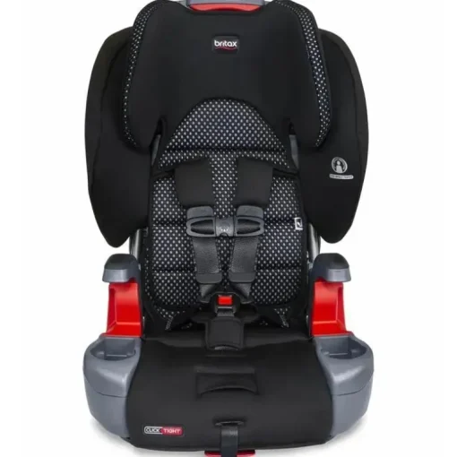 Britax - Cresça com você Assento de carro Clicktight Harness Booster, Cool Flow cinza