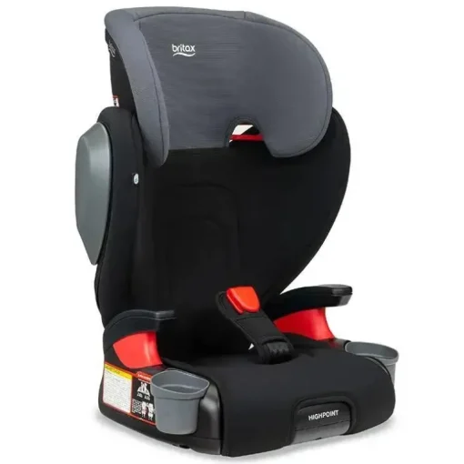 Britax - Highpoint 2-Stage Belt Positioning Booster Car Seat, Black Ombre